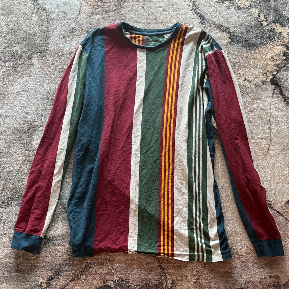 Striped Multicolor Long Sleeve Shirt